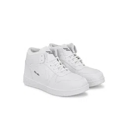 BIRDE Boys Perforations Mid Top Lightweight Sneakers-34
