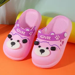 PASSION PETALS Girls Self Design Clogs Flip Flops-40