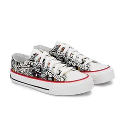 CROWCIA LONDON Men Printed Lightweight Sneakers-picture-40