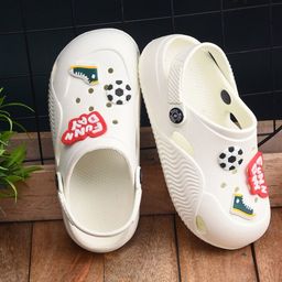 BIRDE Boys Self Design Lightweight Clogs image 1
