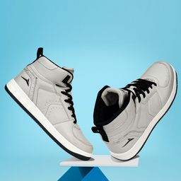 JQR Men Perforated Lightweight Sneakers-23