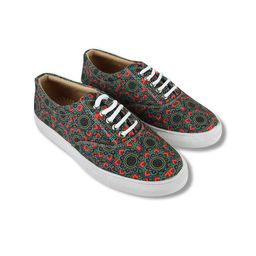 KobSook Women Printed Lightweight Canvas Sneakers-53