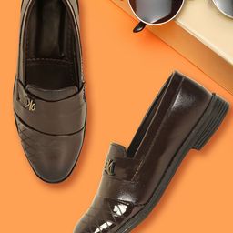 BAESD Boys Round Toe Comfort Insole Loafers-11