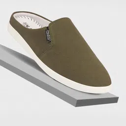 FAUSTO Men Lightweight Canvas Mules-28