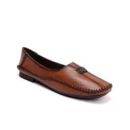 Zoom Shoes Women Textured Lightweight Leather Mojaris-image-59