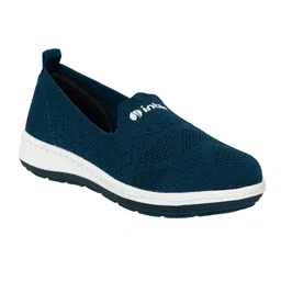 Inblu Women Textured Lightweight Mesh Slip-On Sneakers-picture-24
