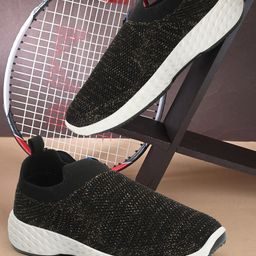 Carlton London sports Women Textured Lightweight Slip On Sneakers-57