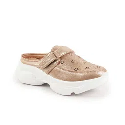 FAUSTO Women Embellished Round Toe Lightweight Mules-image-51