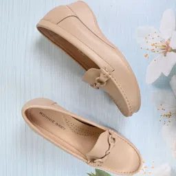 Ronnie Grey Women PU Slip-On Sneakers-image-82