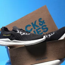 Jack & Jones Men Round Toe Memory Foam Sneakers-image-12