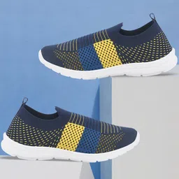 SPRENGE Boys Colourblocked Slip-On Sneakers-image-65