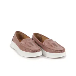 FAUSTO Women Perforations Memory Foam Slip-On Sneakers-image-53