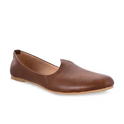Aristitch Men Textured Round Toe Mojaris-image-45