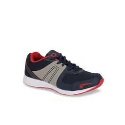 Khadims Boys Navy Blue Colourblocked Sneakers-image-19