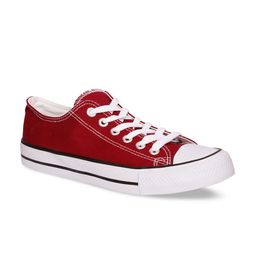 MOZAFIA Men Canvas Lace-up Casual Low Top Sneakers-picture-46