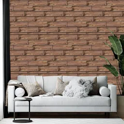 British Terminal Brown Abstract Printed Self-Adhesive Wallpaper-image-90