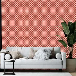 British Terminal Red Printed Self-Adhesive Wallpaper-picture-40