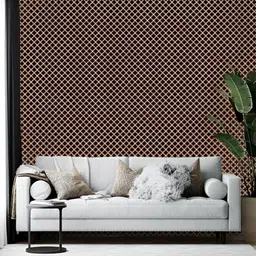 British Terminal Brown  Printed Self-Adhesive Wallpaper-image-64
