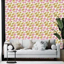 British Terminal Pink & White Printed Self-Adhesive Wallpaper-image-53
