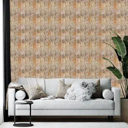 British Terminal Beige & Brown Printed Self-Adhesive Wall Sticker-image-68