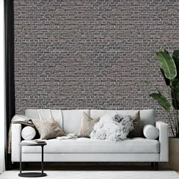 British Terminal Beige & Brown Abstract Printed Self Adhesive Wallpaper-25