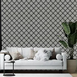 British Terminal Black & White Printed Self-Adhesive Wall Sticker-picture-52