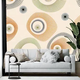 British Terminal Beige Abstract Printed Self-Adhesive Wallpaper-image-10