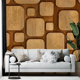 British Terminal Brown Printed Self-Adhesive Wallpaper-image-40