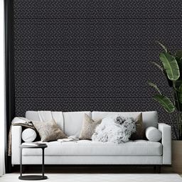 British Terminal Black & White Printed Self Adhesive Wall Sticker-53