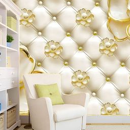 Aura Gold & White Self Adhesive 3D Wall Panels-image-5