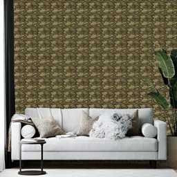 British Terminal Brown Printed Self-Adhesive Wallpaper-picture-16