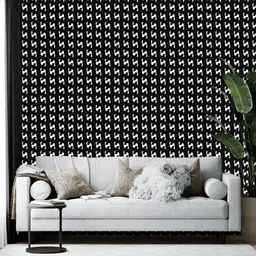British Terminal Black & White Printed Self-Adhesive Wall Sticker-image-45