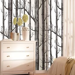 Asian royal Black & White Self Adhesive Wallpaper Sticker-picture-44
