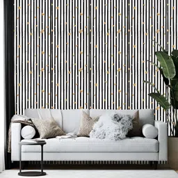 British Terminal Black & White Printed Self-Adhesive Wall Sticker-45