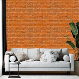 British Terminal Brown Printed Self-Adhesive Wallpaper-image-96