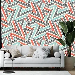 British Terminal Blue & White Printed Self-Adhesive Wall Sticker-picture-13