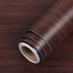 Aura Brown Printed Self Adhesive Wall Sticker-28