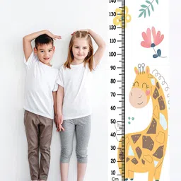 WENS White & Yellow Giraffe Printed Height Chart-image-38