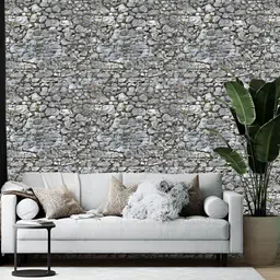 British Terminal Grey Printed Self-Adhesive Wall Wallpaper-image-86