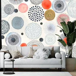 British Terminal Pink & Grey Printed Self-Adhesive Wallpaper-image-96