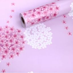 Aura Lavender-Colored & White  3D Printed Self Adhesive Wall Sticker-image-68