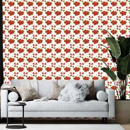 British Terminal Red & White Printed Self-Adhesive Wall Sticker-15