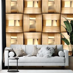 British Terminal Beige & Brown Abstract Printed Self Adhesive Wallpaper-22