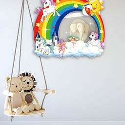 Asian royal White & Blue Printed Self-Adhesive Wall Sticker-image-55