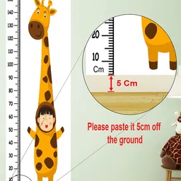 WENS White & Green Dreaming Dino Printed Height Chart Wallpaper-picture-3