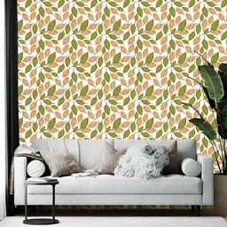 British Terminal Green & Pink Floral Printed Self-Adhesive Wallpaper-picture-58