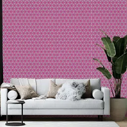 British Terminal Pink Printed Self-Adhesive Wallpaper-image-55