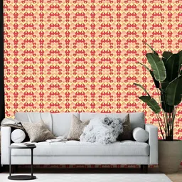 British Terminal Pink Printed Self-Adhesive Wallpaper-54