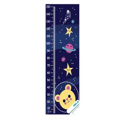 WENS Blue & Yellow Space Ride Printed Height Chart-image-25