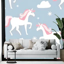 British Terminal Blue & White Printed Self-Adhesive Wall Sticker-image-67